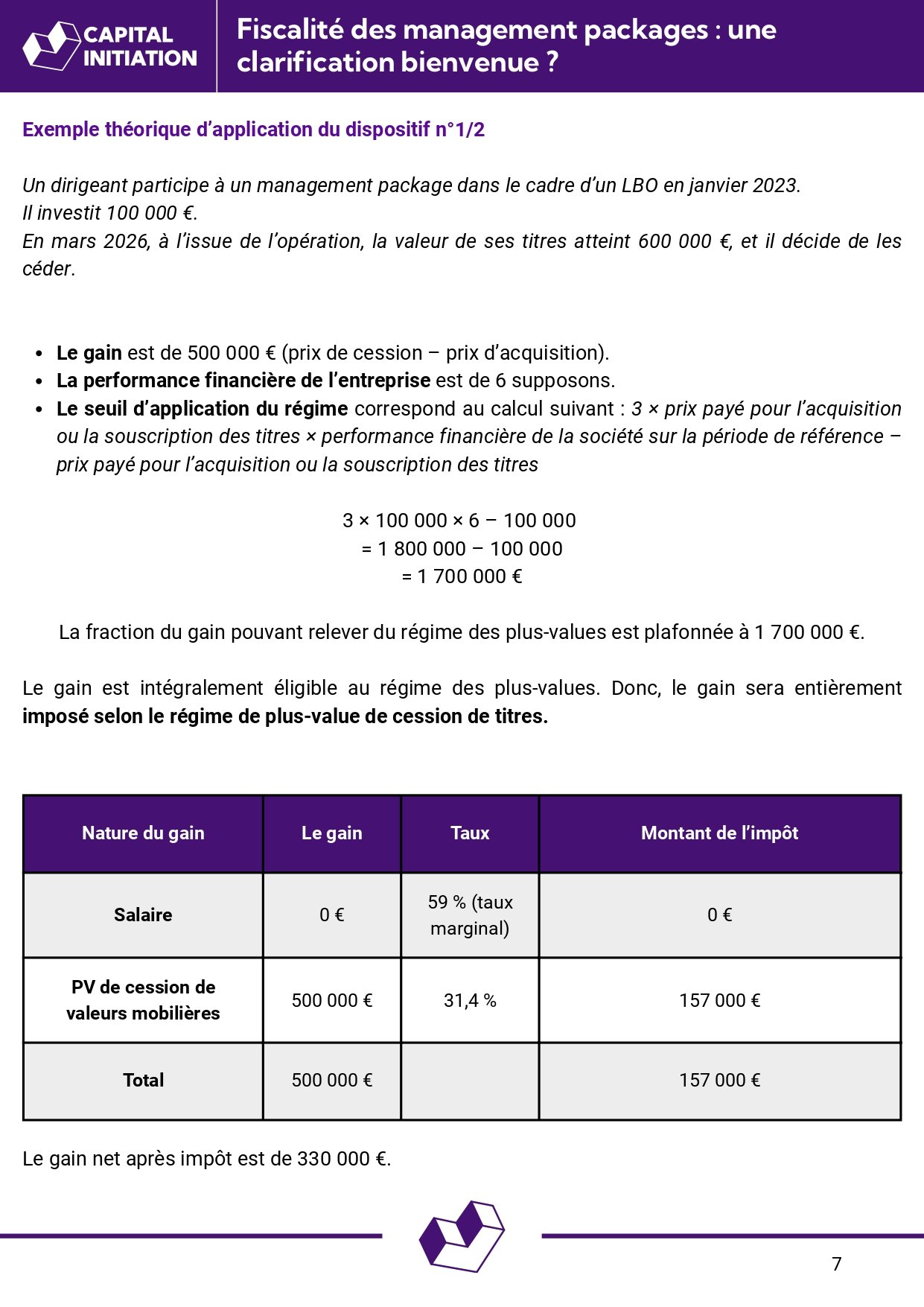 La fiscalité des managements packages - une clarification bienvenue ?_page-0007